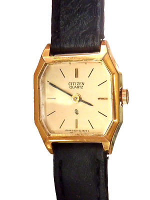 CITIZEN Armbanduhr Japan Damen Damenuhr Uhr Top Leder Armband 8300