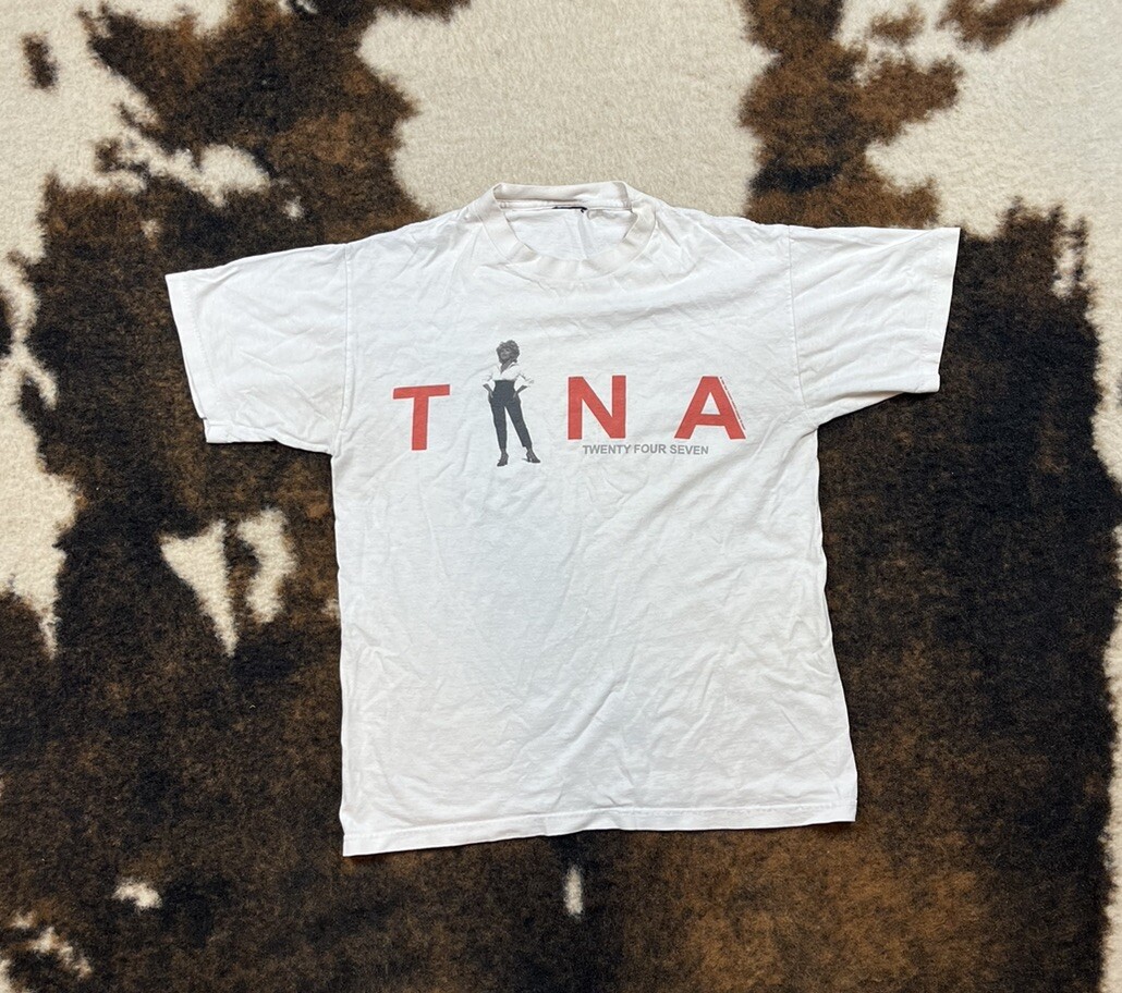 Vintage Tina Turner Concert Tour T-Shirt Twenty Four Seven