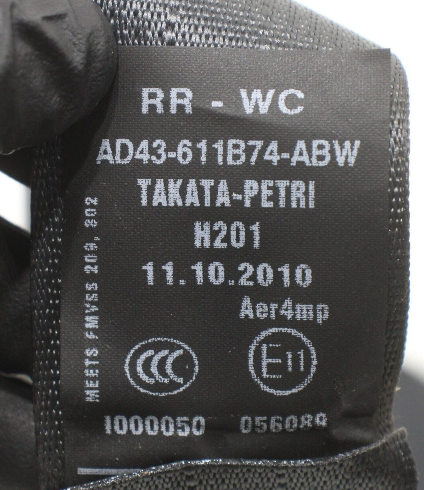2010 - 2019 ASTON MARTIN RAPIDE REAR LEFT SIDE SEAT BELT SEATBELT RETRACTOR OEM