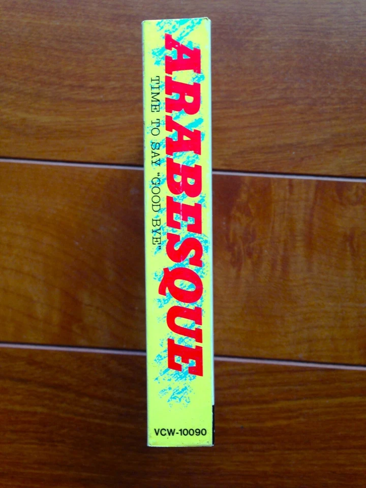 RARE! Arabesque Time To Say Good Bye Japan Cassette 1984 Sandra Disco Dance Pop Foto 3 de 4