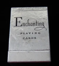Vintage Playing Cards- Enchanting- US Playing Card Co.-1940's- Cincinnati, Ohio