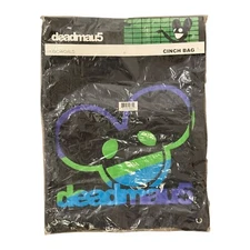 Deadmau5 Bag Cinch Backpack Tote Merch Electronic Music Logo Bioworld