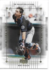 2003 Upper Deck Baseball Patch Collection Mike Piazza Mets