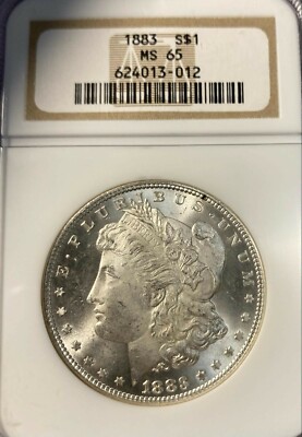 1883 NGC MS65 Morgan Silver Dollar | eBay