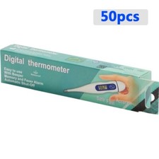 50PCS Waterproof Digital Thermometer - Perfect for Home and Medical Use 