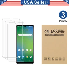 3PCS Tempered Glass Screen Protector for Cricket Icon 5