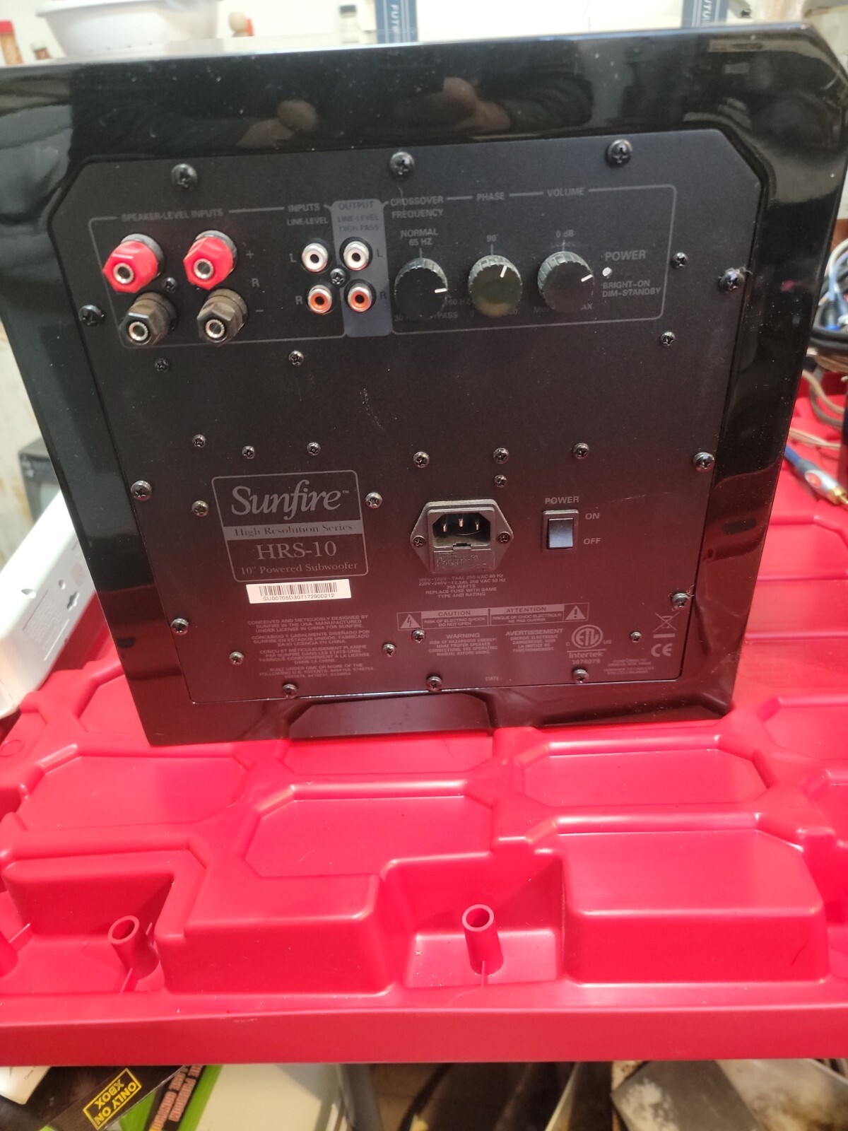 Sunfire HRS10 Powered Subwoofer eBay