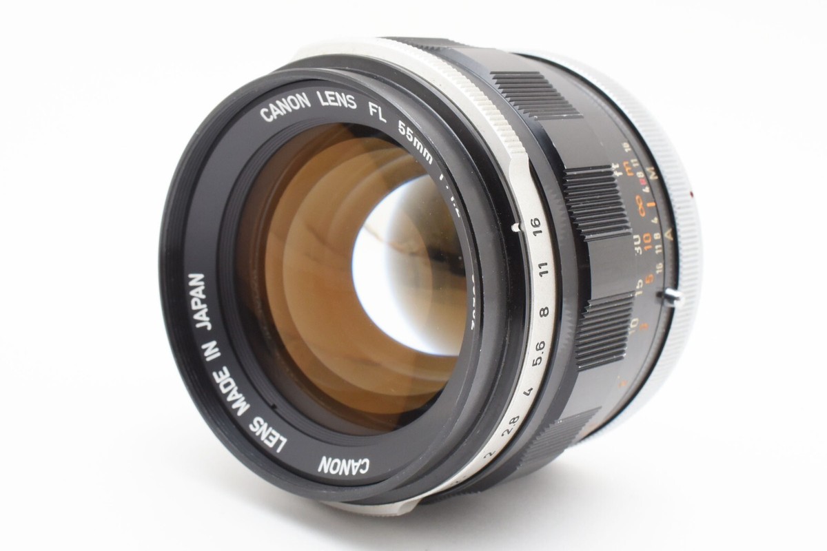 Canon FL 55mm F1.2 MF FL Mount Lens 7953 | eBay