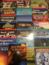 Lot Of 10 Harcourt Educational Home-Classroom Books Mixed-Random-No Repeats 