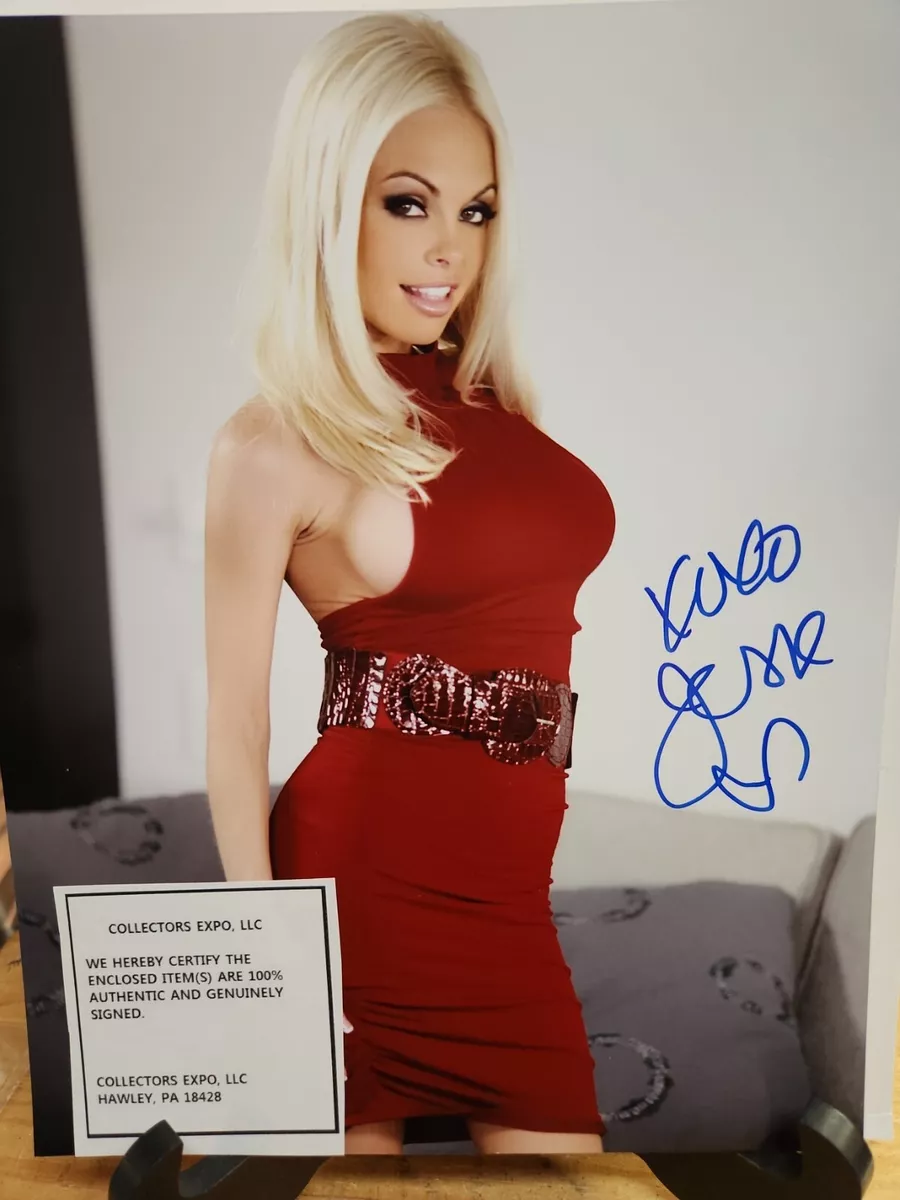 JESSE JANE XXX PORN STAR ADULT SIGNED 8X10 PHOTO AUTOGRAPHED COA X1 | eBay