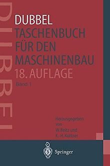 DUBBEL - Taschenbuch für den Maschinenbau von Dubbel, H. | Buch | Zustand gut - 第 1/2 張圖片