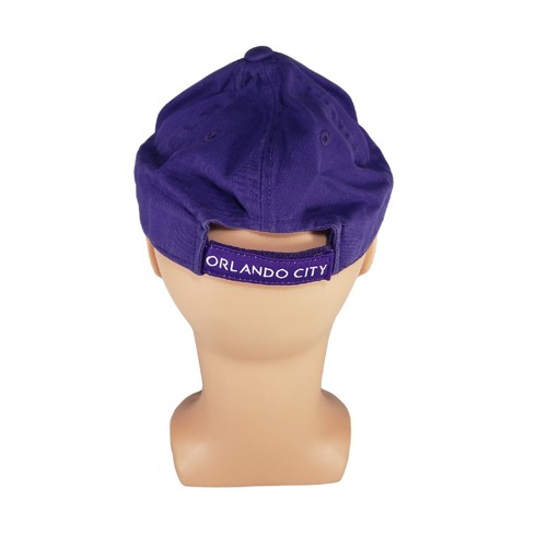 Orlando City Soccer Hat Youth One Size Purple Cap Adidas Kids Boys Girls MLS - Picture 3 of 6