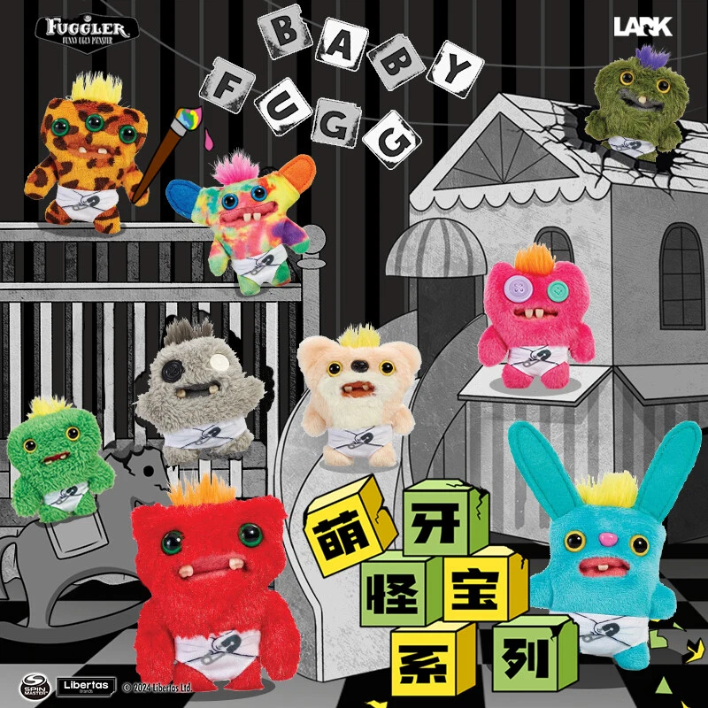 ラスト一点！箱付超激レア！【USA版】FUGGLERぬいぐるみ Fuggler Figure Deluxe Open Box A 6-piece set Fuggler
