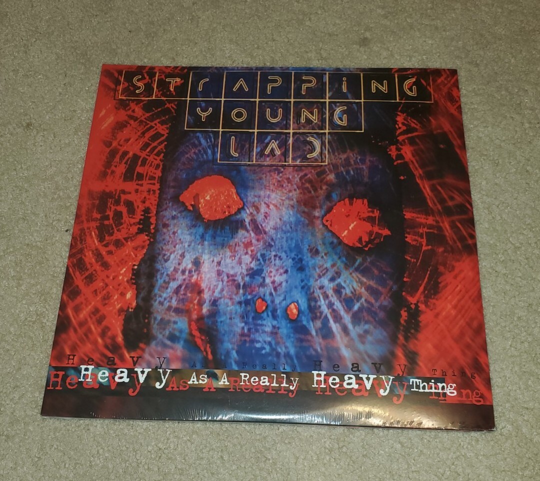 Strapping Young Lad Heavy as a Really Heavy thing Blue / Red colored