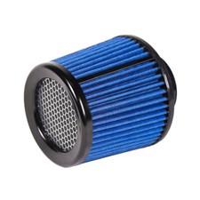Blue 3 76mm High Flow Inlet Cold Air Intake Cone Replacement Dry Air Filter Blue 3 76mm High Flow Inlet Cold Air Intake Cone Replacement Dry Air Filter