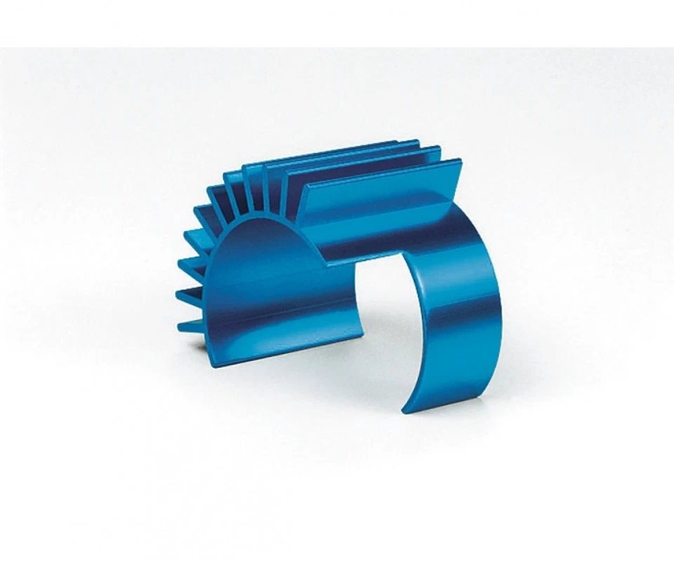 Tamiya 300053664 - DF-02/TT-01 Alu Radiateur De Moteur Bl.elox. - Neuf - Photo 1/1