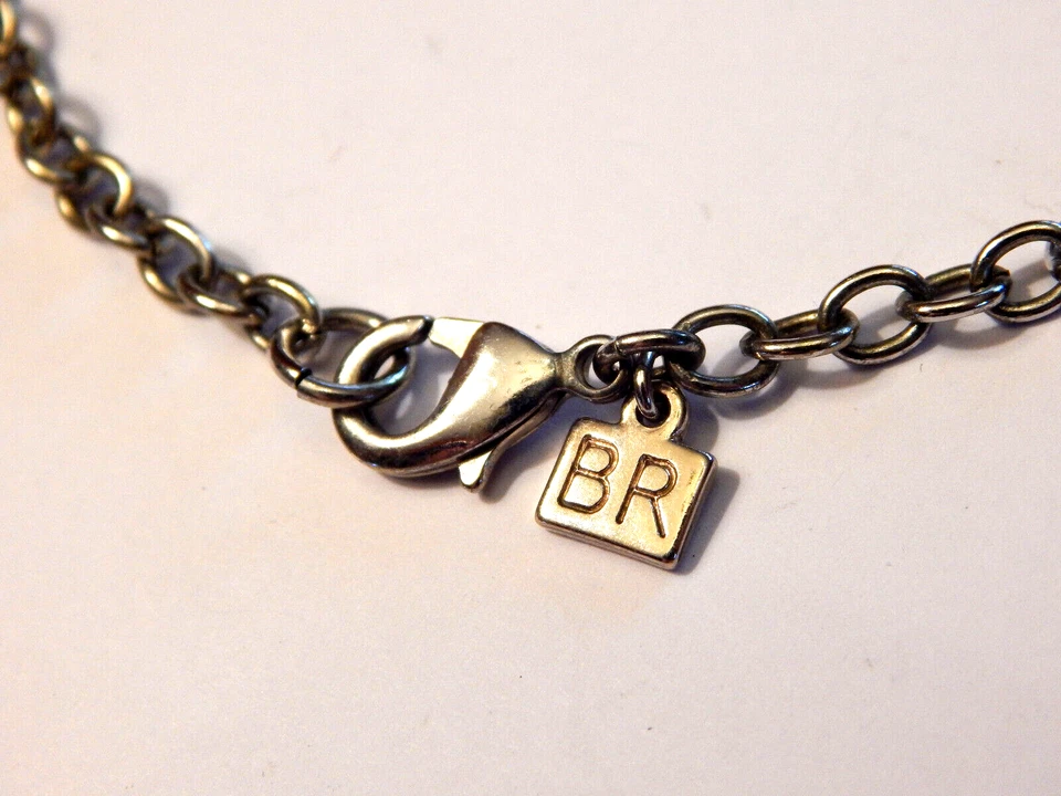 Firmado BR Banana Republic Cadena Boho Collar Turquesa Imitación Piedra 26 y 1/2 Pulgadas Foto 4 de 4