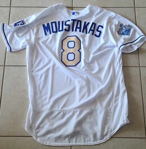 2016 Mike Moustakas KC Royals Game Team Issued Jersey/Pants w/WS - Picture 3 of 9