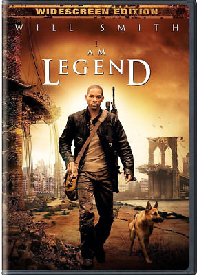 I Am Legend (DVD Will Smith MOVIE Francis Lawrence Alice Braga, Charlie Tahan