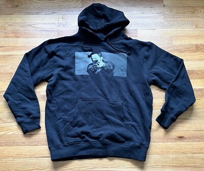 Eminem Slim Shady Black Recovery Mens Large Hip Hop Pocket Sweatshirt  Hoodie