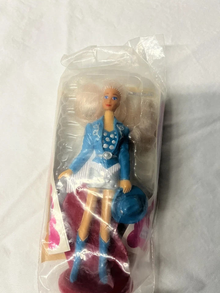 Винтажная Барби Mcdonalds 1993 Barbie Western Stampin Barbie новая - Изображение 3 из 4