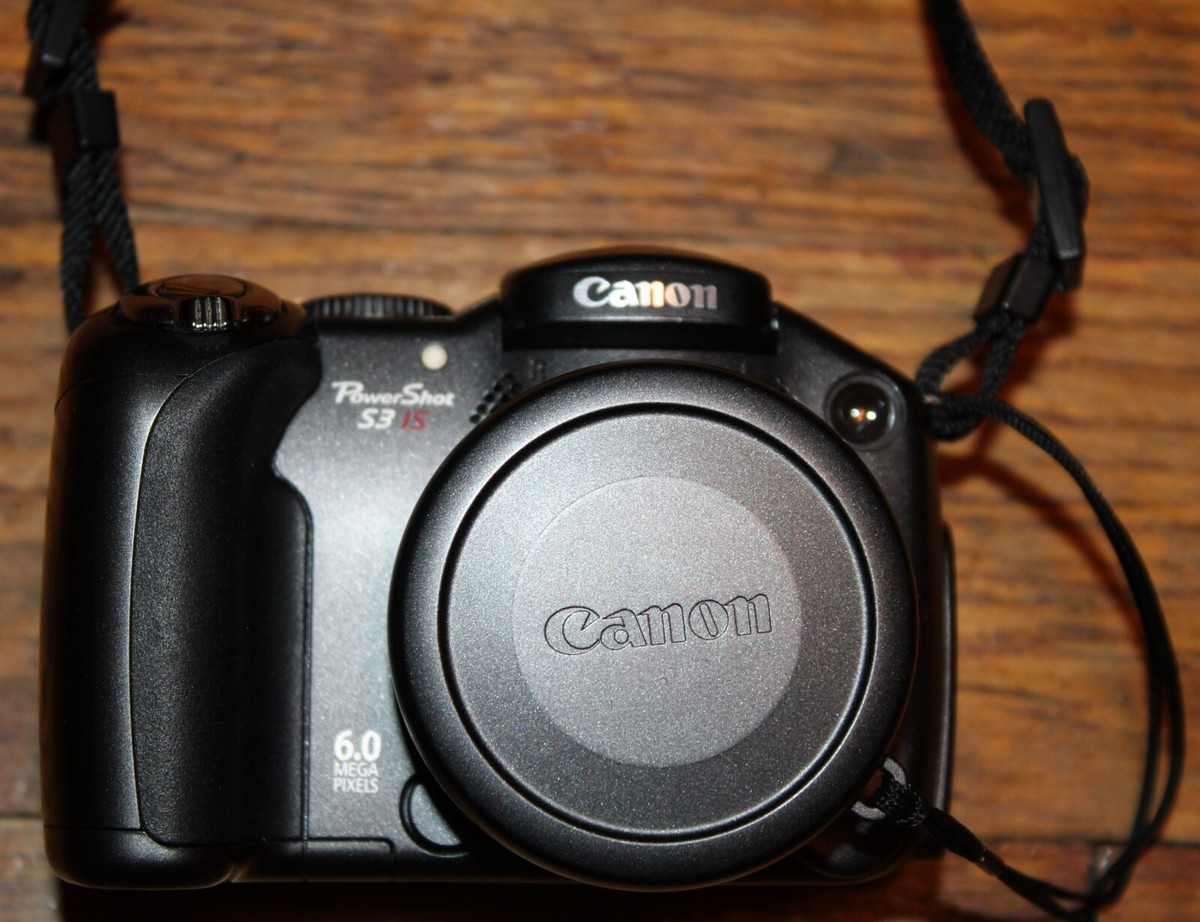 2006 Canon PowerShot S3 IS Camera w/ Bag | eBay
