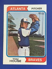 ⚾ 1974 Topps Baseball Base Card #164 Tom HOUSE - EXMT or better ⚾