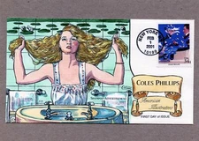 WWLF COLLINS CACHET  FDC    AMERICAN ILLUSTRATORS   # 3502E   COLES PHILLIPS
