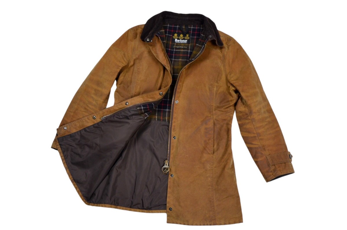 英国製 Barbour NEWMARKET JKT オイルドジャケット Barbour Newmarket Jacket size uk14 | eBay