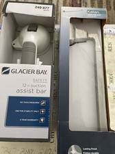 KOHLER Kallan 24 in. Towel Bar in Vibrant Brushed Nickel Glacier Bay Assist Bar