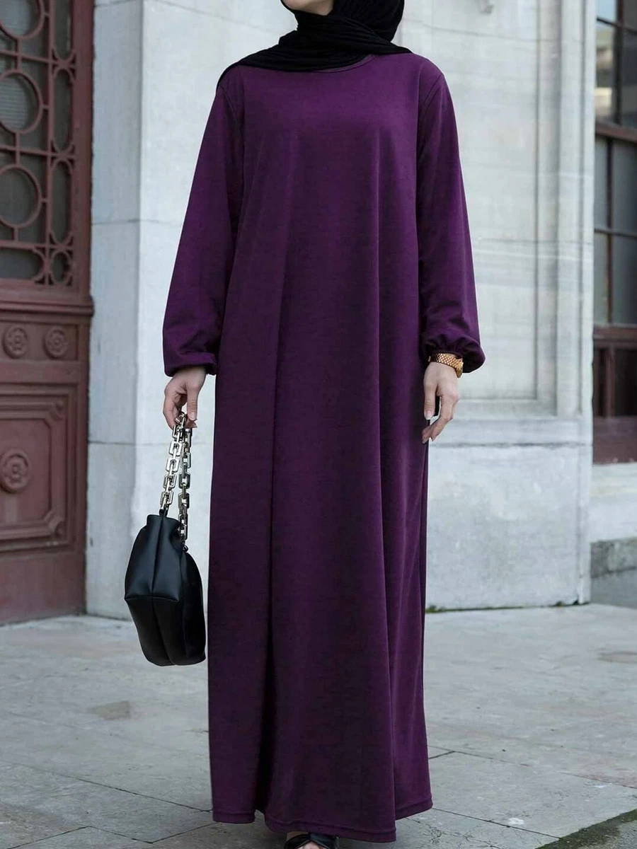 Plain abaya top