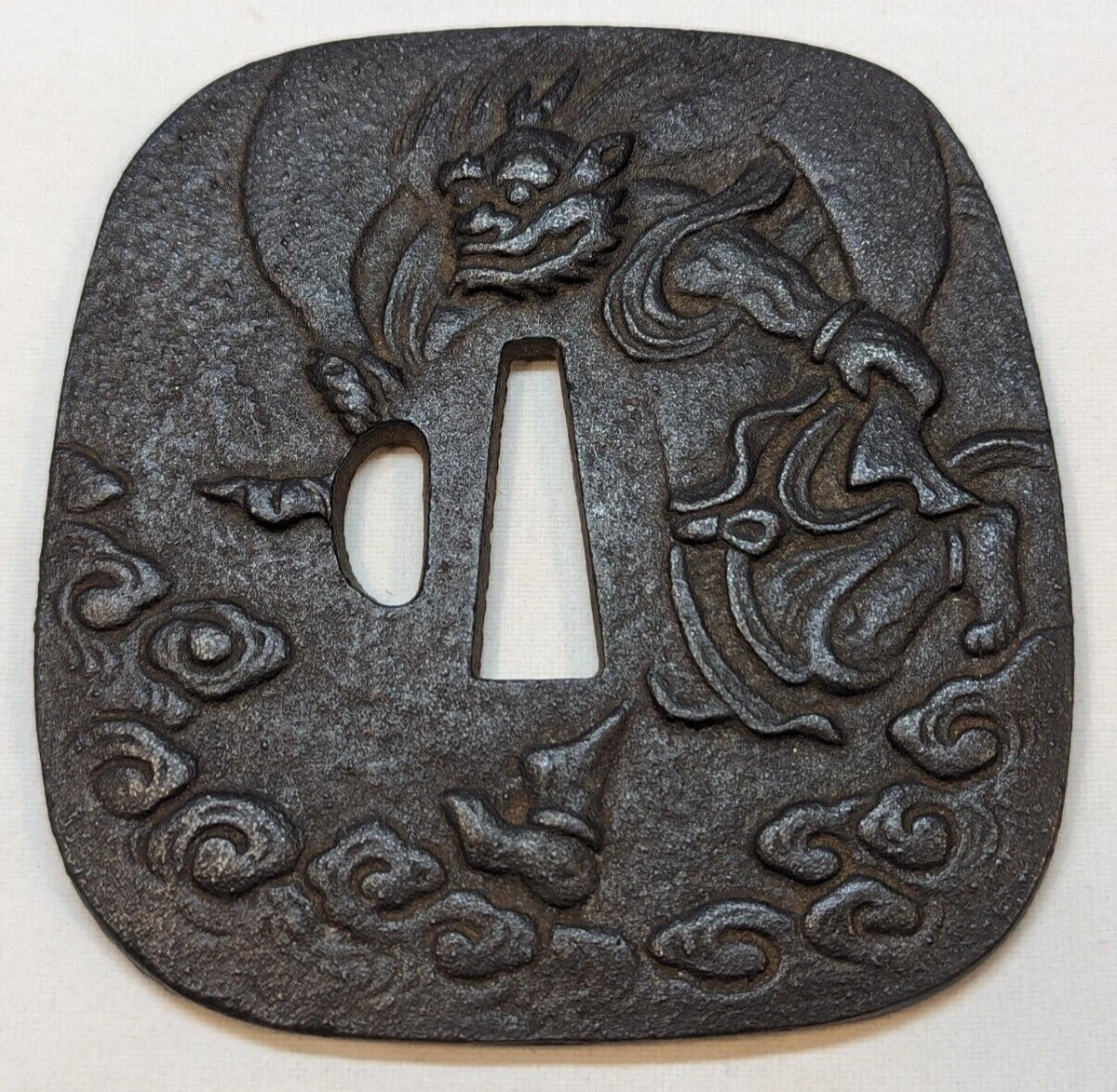 铁1800-1849 年日本刀镡| eBay