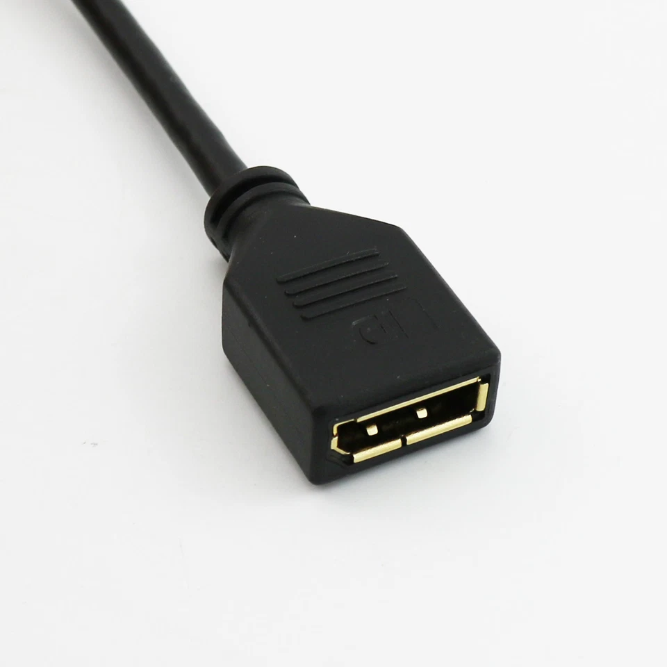 1ft Gold Plated Display Port DP Female to Mini Display Port Female Cable Cord - Image 4 of 4