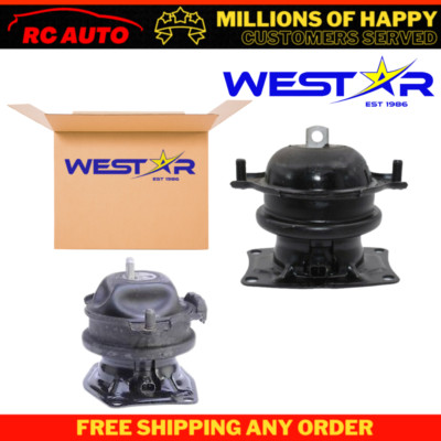 Front & Rear Engine Motor Mount 2PCS Set Fit 2009-2015 Honda Pilot 3.5L