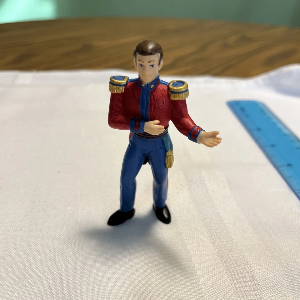 Lote De 3 Estatuillas De Colección Papo Princesa, Príncipe Y Un Dragón, 1999 Y 2003 Foto 2 de 4