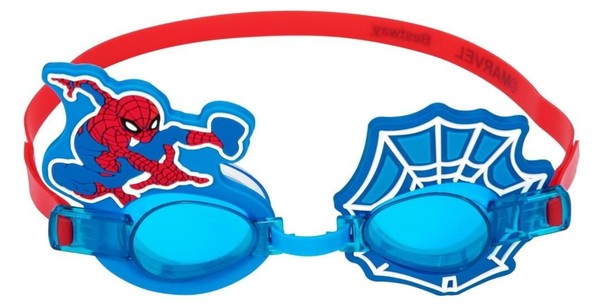 Bestway Spiderman Kinder Schwimmbrille 3+ Jahre Marvel Meer Schwimmbad 98022-image