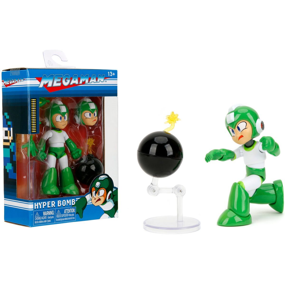 Mega Man - Jada Toys - Bubble Man - Figurine articulée 11cm