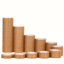 180um Thicker 20mm x 10m PTFE High-Temp Tape 70-260 C High temperature tape