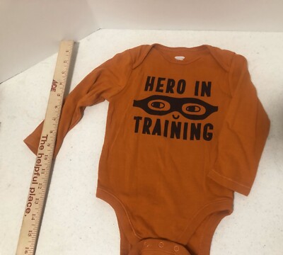 Old Navy Hero in Training Infant One Piece, 12-18 Months, Long