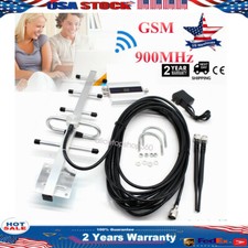 GSM 900MHZ Mobile Phone Signal Amplifier Repeater Network Booster Yagi Antenna