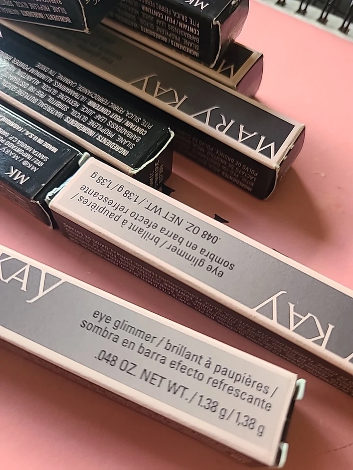 Lot Of 7 Mary Kay Eye Glimmer Eye Shadow ~ Dynamic & DISCO~  Please read - Image 2 of 3