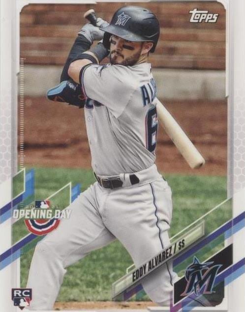 2021 Topps Opening Day - Eddy Alvarez #8 - 1 of 1