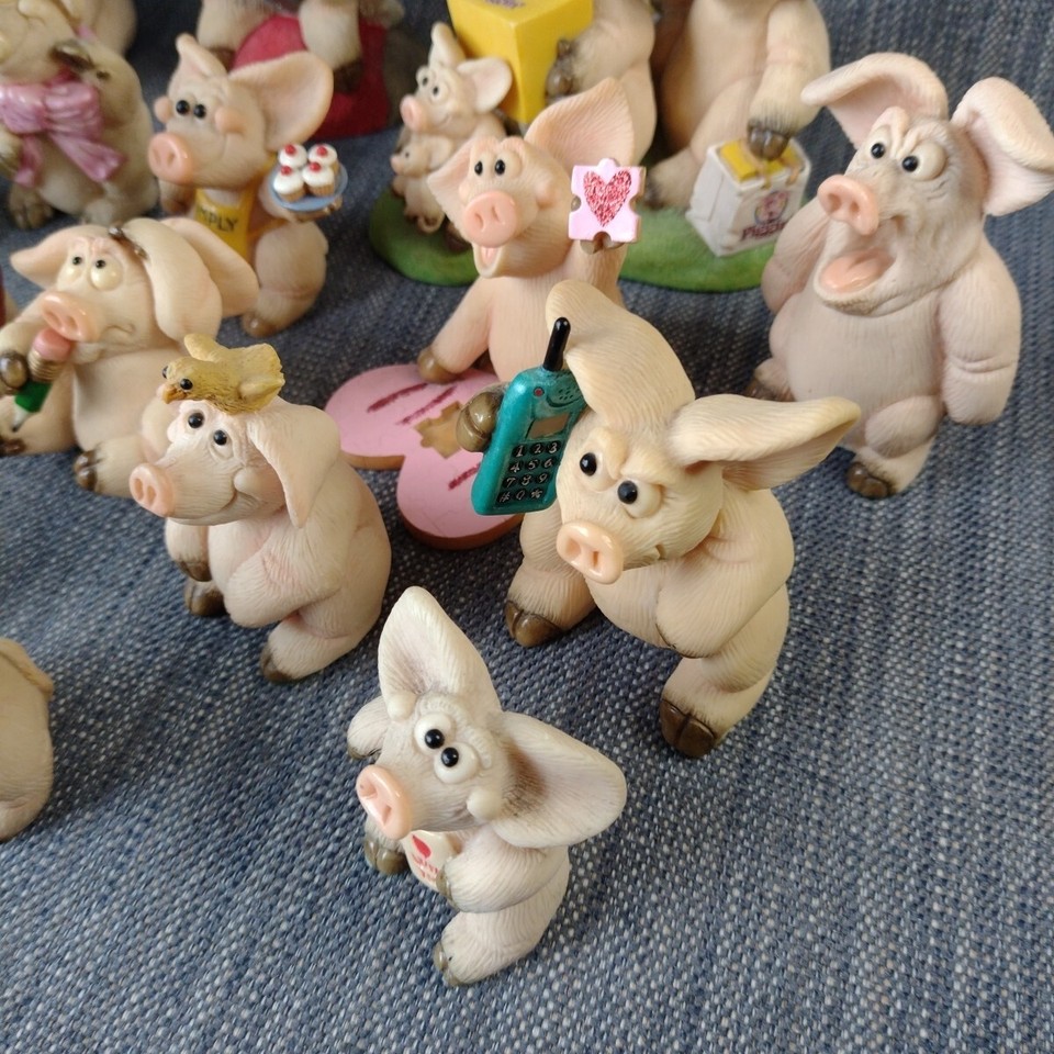 Large Piggin Collection Job Lot Bundle David Corbridge Figures
