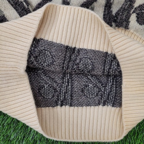 Vintage Kalaroo Wool Sweater Womens 2XS/XS 23x21 Baggy Textured Heavyweight - Picture 9 of 11