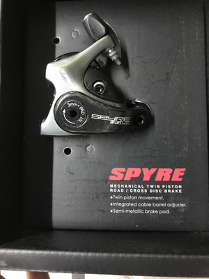 TRP Spyre Flat Mount Scheibenmessschieber - Schwarz Spyre SLC