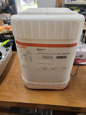 JET-LUBE 52535 35 lbs,Jug,Waterbase Silicone Lubricant 5CHT3. Free Ship L48 