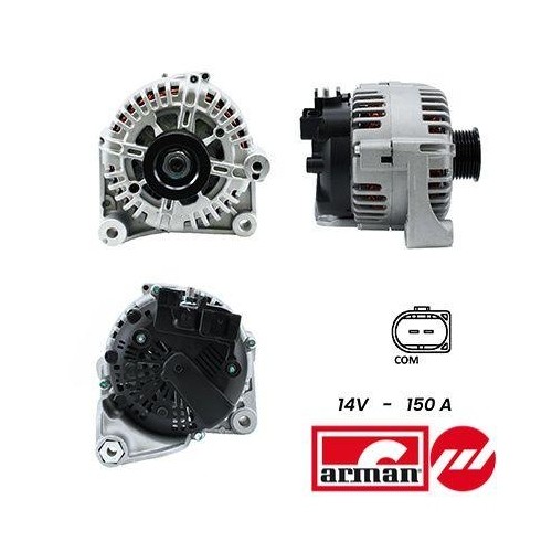 Alternateur Sidat A12VA0046AS résout les pannes de batterie sur BMW X3