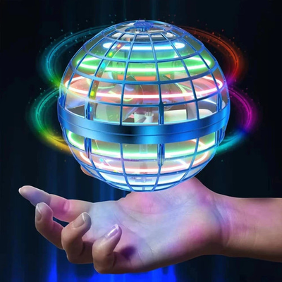#ad #ad LED Hand Controlled Flying Hover Ball 360° Rotating Indoor Outdoor Toy for Kids $8.49