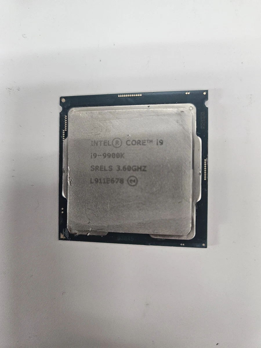 Intel Core i9-9900K Processor Model Computer Processors (CPUs) for