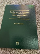 2009 DISTRICT OF COLUMBIA & US TERRITORIES QUARTER SET P+D 12 WITH CASE